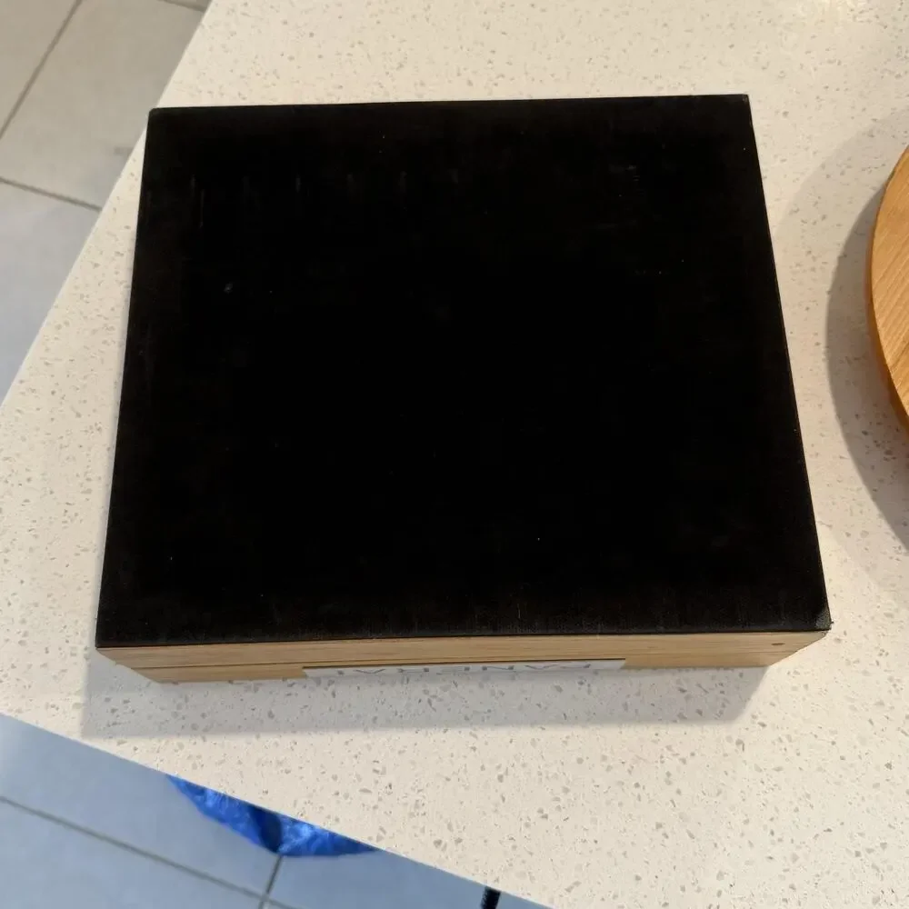 Panerai Brown Wood 6 Watches Display Presentation Storage Box Case Velvet Luxury